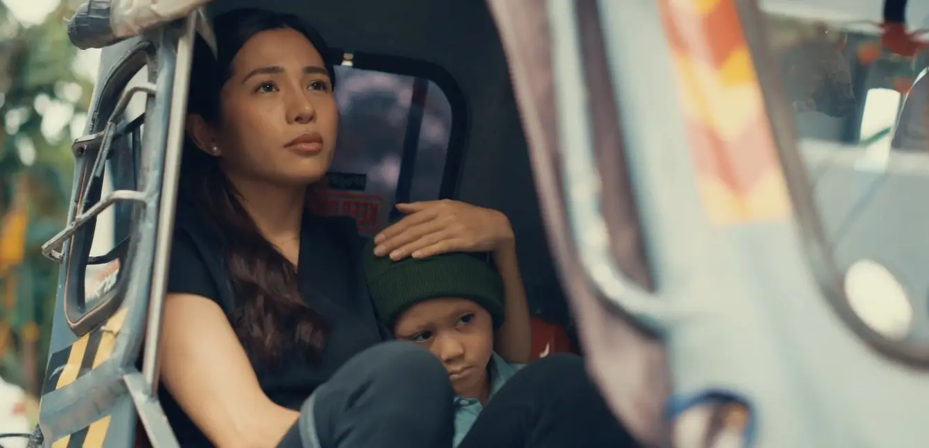 Amy and Daniel in the Tricycle